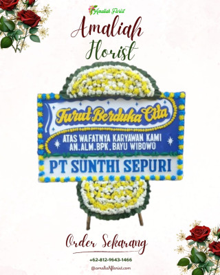 Papan Bunga Duka di Bendosari
