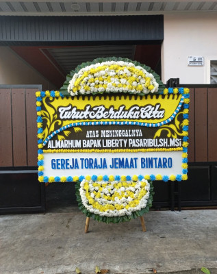 Papan Bunga Duka di Bendosari