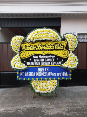 Papan Bunga Duka di Bendosari