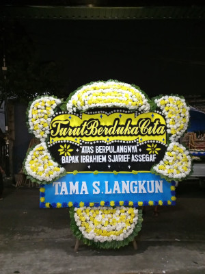 Papan Bunga Duka di Bendosari