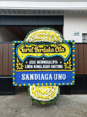 Papan Bunga Duka di Bendosari